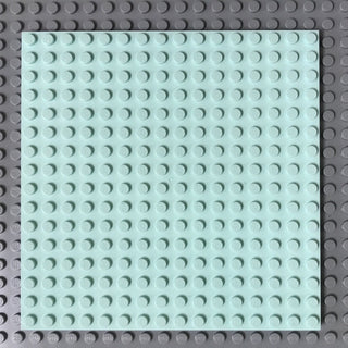 16x16 LEGO® Plate, Part# 91405 Part LEGO® Light Aqua  