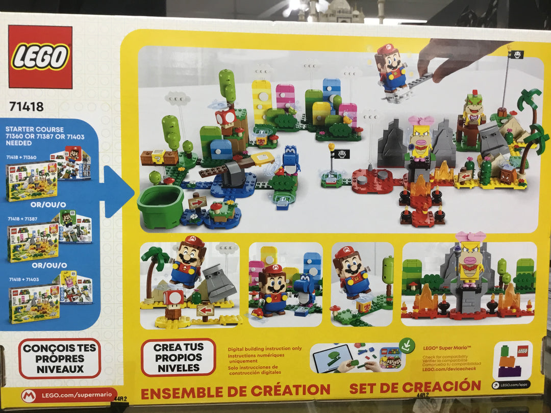 Super Mario Creativity Toolbox - Maker Set 71418