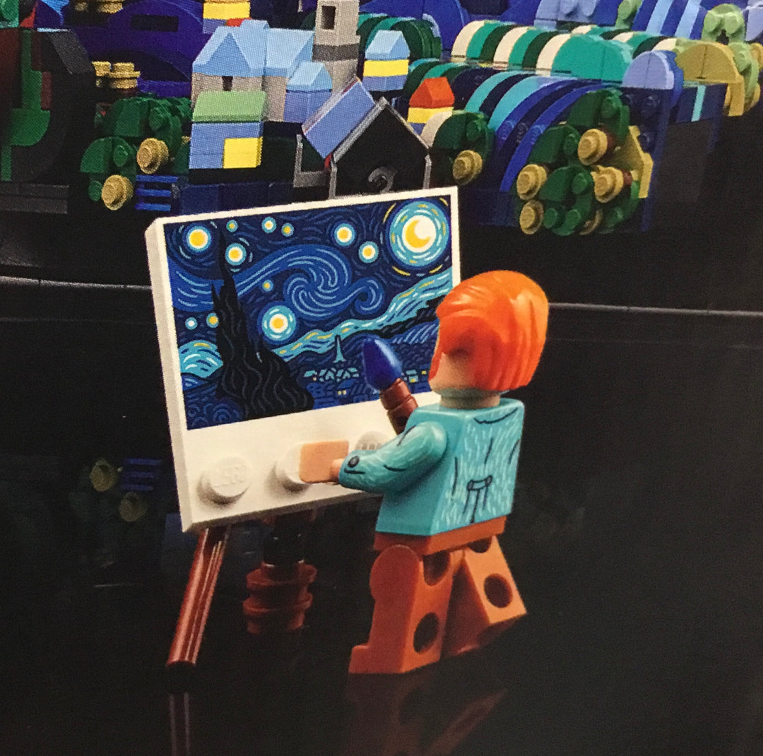 LEGO® Ideas Vincent van Gogh - The Starry Night – AG LEGO® Certified Stores