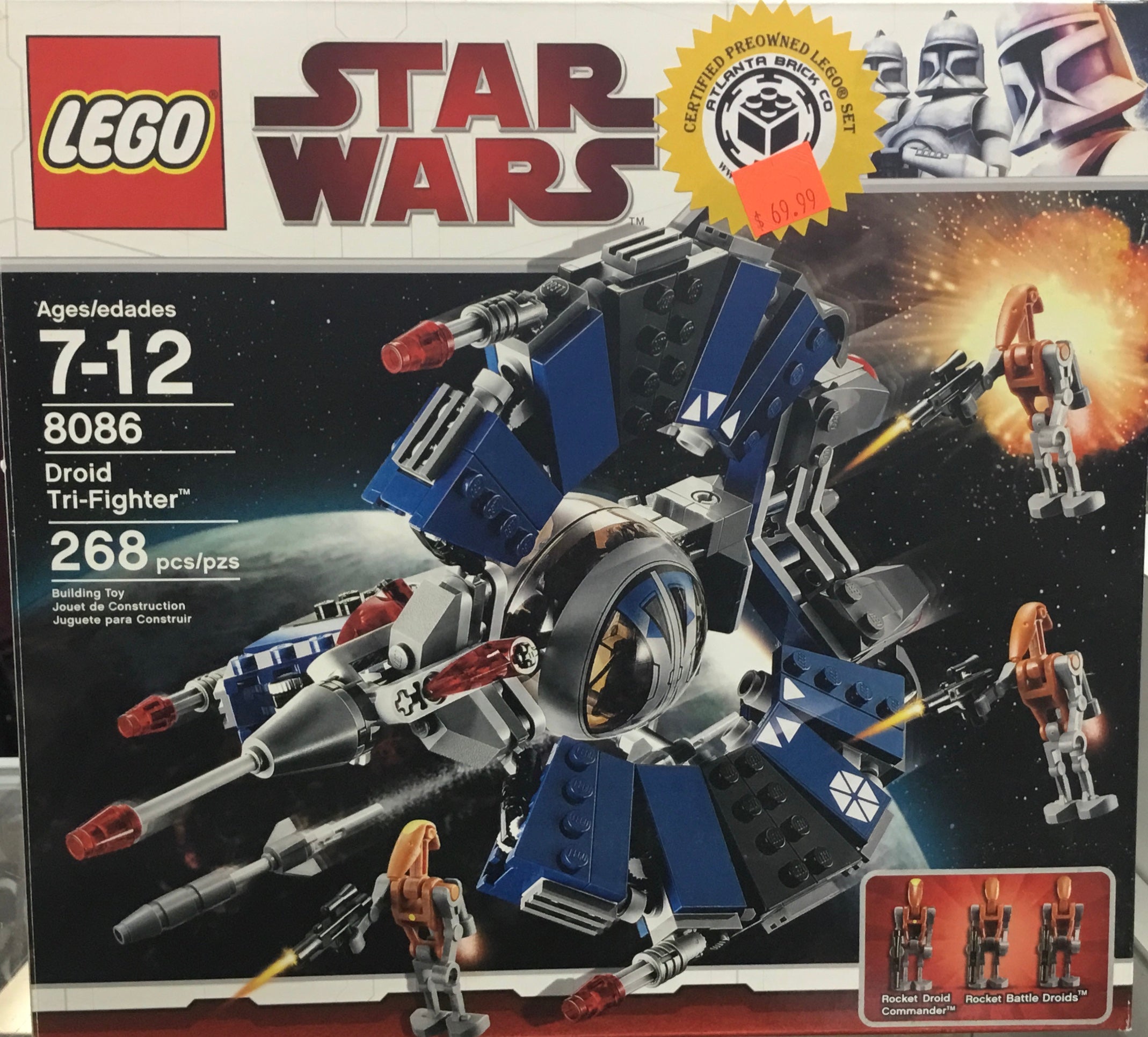 Droid Tri-Fighter, 8086 – United Brick Co®