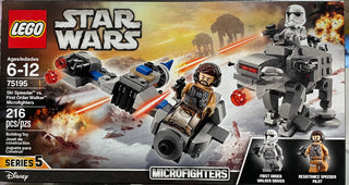 Ski Speeder vs. First Order Walker Microfighters, 75195 LEGO® Star Wars Set Building Kit LEGO®