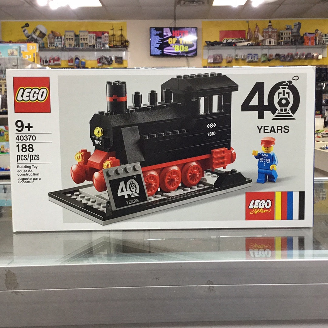 LEGO Steam Engine 40 Years Exclusive Set 40370 - US