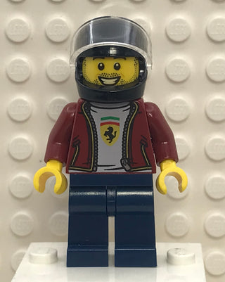 Ferrari F8 Tributo Driver, sc082 Minifigure LEGO®   