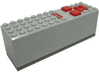 Electric, 9V Battery Box 4x14x4, Part #2846/2847c00 Part LEGO® Light Gray  