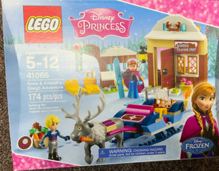 Lego anna and discount kristoff's sleigh adventure
