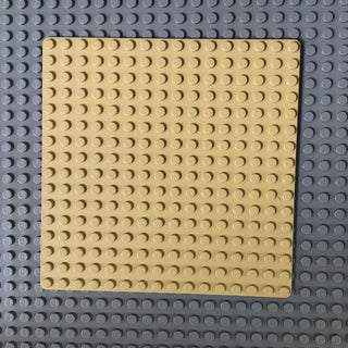 16x16 LEGO® Baseplate (3867) Part LEGO® Tan  