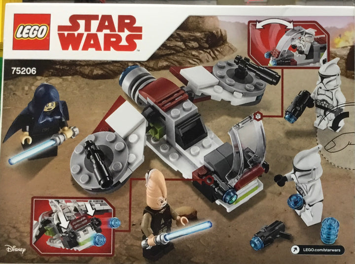 Jedi and Clone Troopers Battle Pack, 75206-1