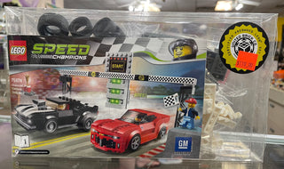 Chevrolet Camaro Drag Race, 75874 Building Kit LEGO® Certified Pre-Owned without Box  