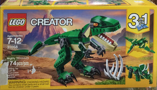 Mighty Dinosaurs {Green Edition}, 31058-1 Building Kit LEGO®   