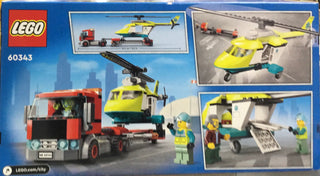 Rescue Helicopter Transport, 60343 Building Kit LEGO®   