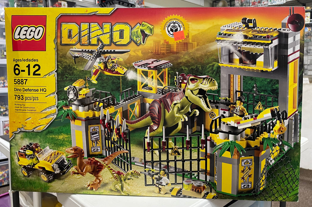 Lego dino defense discount hq