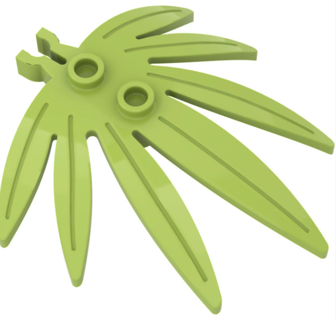 Plant Leaves 6x5 Swordleaf w/ Clip, Part #30239