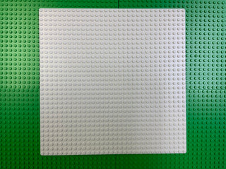 32x32 LEGO® Baseplate, Part# 3811 Part LEGO® Very Good - White  