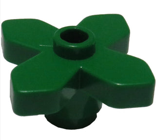 Plant Brick Round Flower, Part# 4727 Part LEGO® Green  