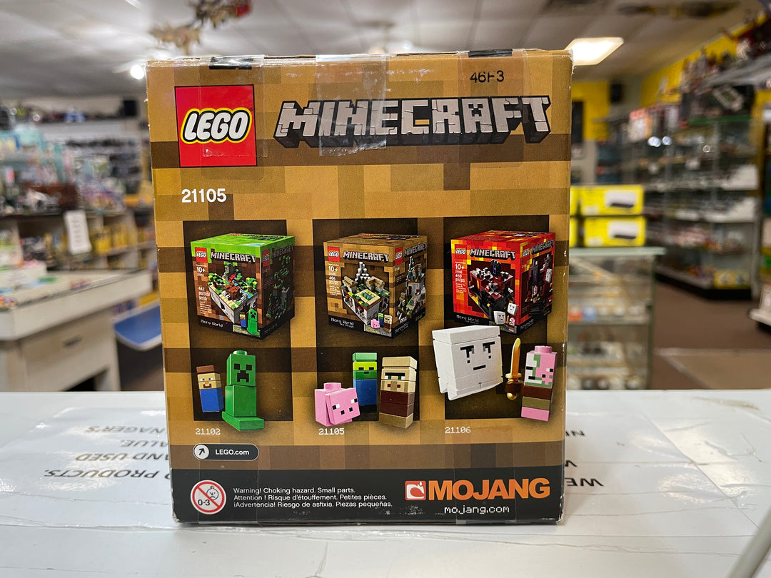 NEW LEGO Minecraft 21128 The Village Set & Manual Town Buildings