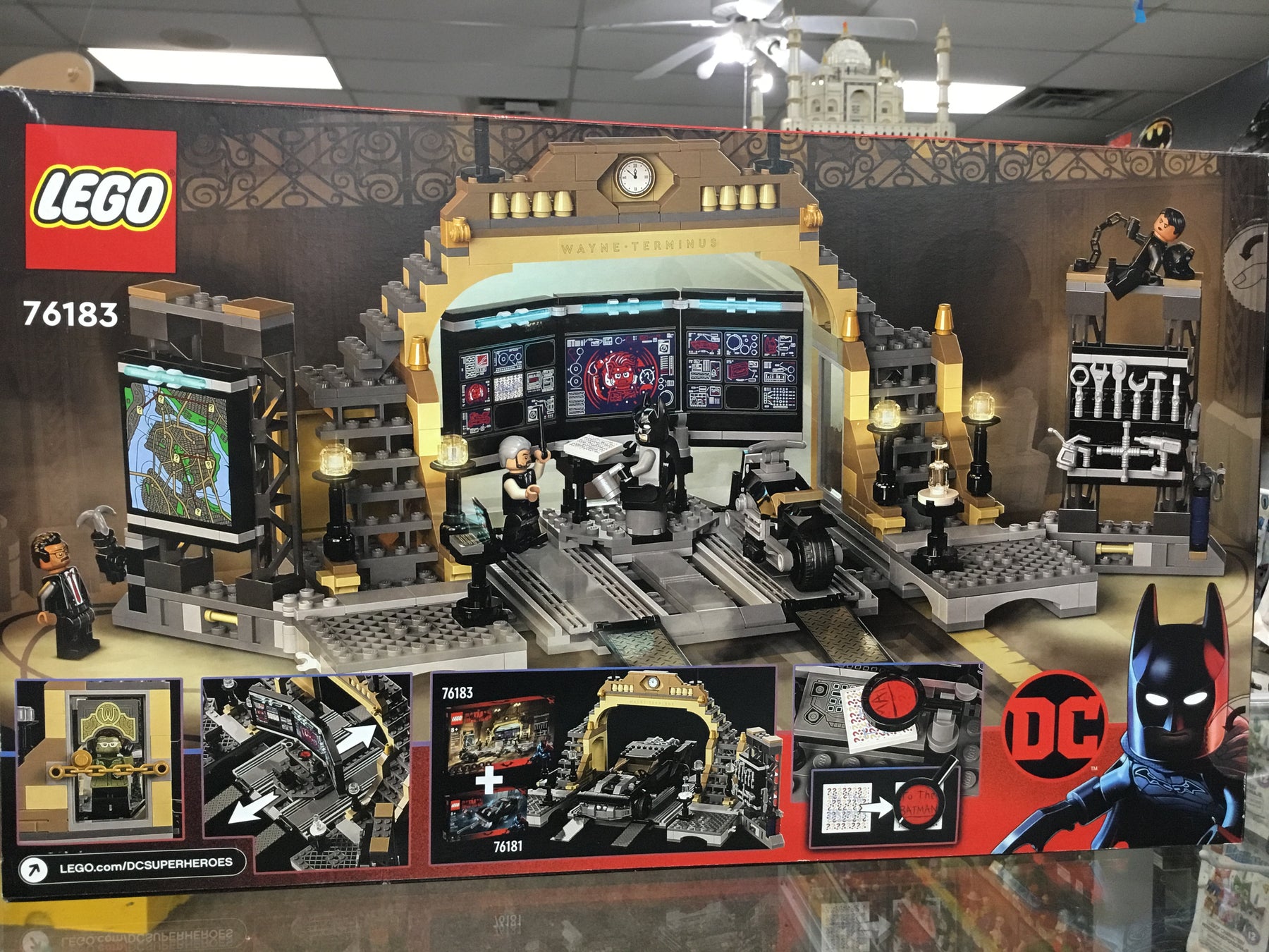 LEGO DC The Batman 76183 Batcave: The Riddler Face-Off SEALED 581 Pieces  673419339513