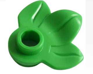 Plant Plate w/ 3 Leaves, Part# 32607 Part LEGO® Bright Green  