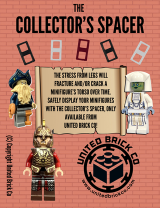 The Collectors Spacer, Minifigure Protection Part Atlanta Brick Co   