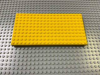 10x20 Brick Plate with Bottom Tubes around Edge (700eD) Part LEGO® Yellow  