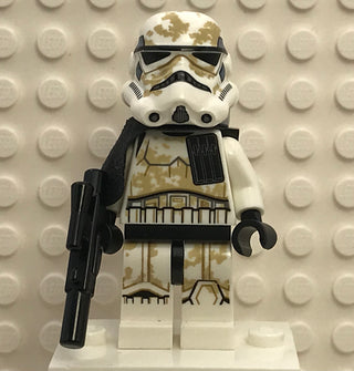 Sandtrooper,Black Pauldron, Ammo Pouch, Dirt Stains, Survival Backpack sw0548a Minifigure LEGO®   