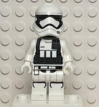 First Order Heavy Assault Stormtrooper, sw0722 (Ammo Pouch Print, Rounded Mouth Pattern, Backpack) Minifigure LEGO®   