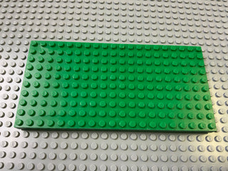 10x20 Brick Plate without Bottom Tubes around Edge (700eX) Part LEGO® Green  