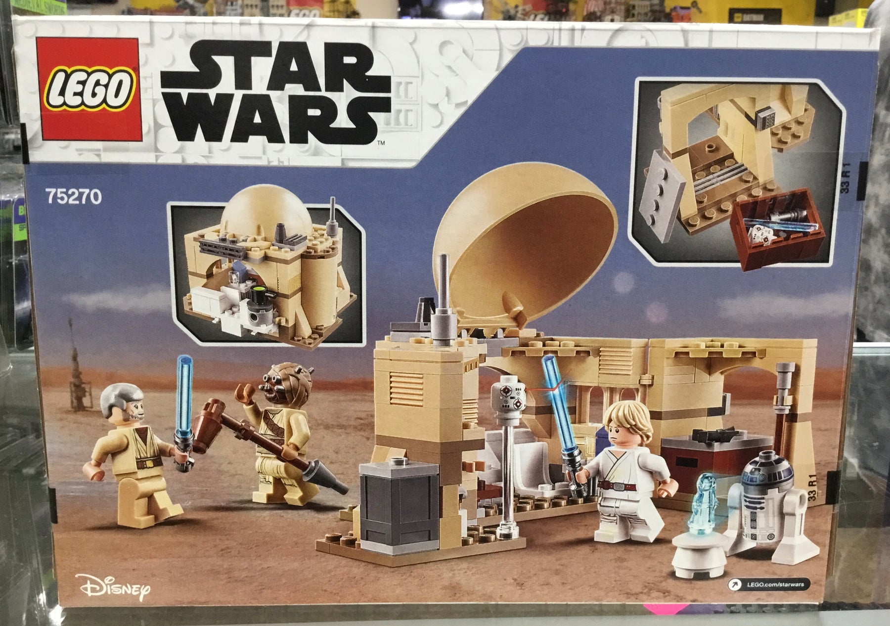 Star wars lego obi best sale wan hut