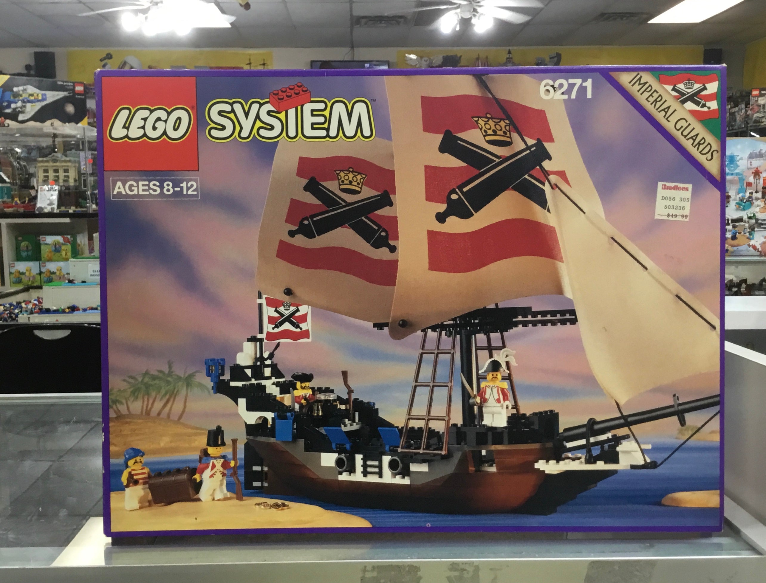 Unbuilt Lego Pirates: Imperial Flagship (10210) With 1664 Pieces Unbuilt Lego Pirates: Imperial Flagship (10210) With 1664 Pieces