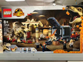 T. rex & Atrociraptor Dinosaur Breakout, 76948-1 Building Kit LEGO®   