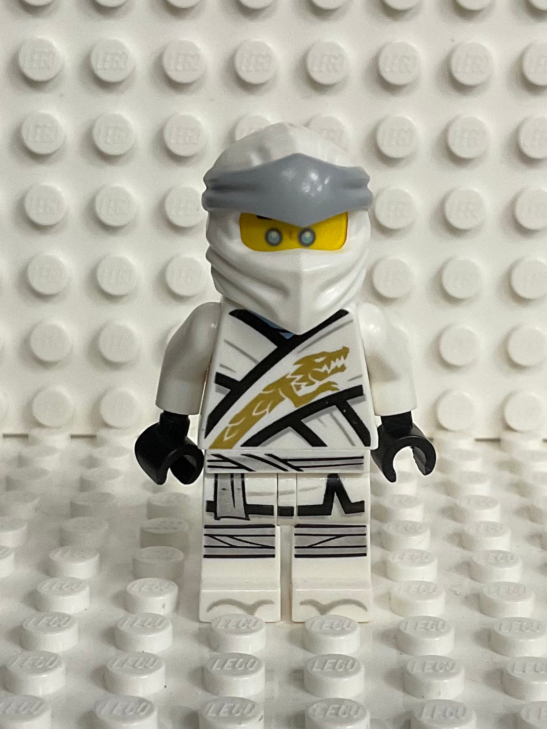 Lego Ninjago - Figurine Zane - njo494 - Complet - Lego