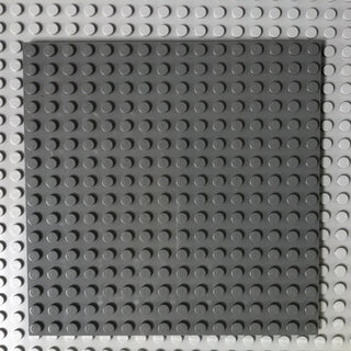 16x16 LEGO® Plate, Part# 91405 Part LEGO® Dark Bluish Gray  