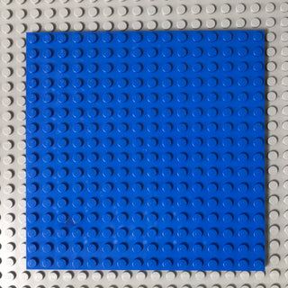 16x16 LEGO® Plate, Part# 91405 Part LEGO® Blue  