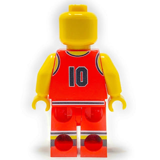 #10 Chicago Blurs - B3 Customs® Basketball Player Minifig Custom minifigure B3   