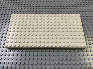 10x20 Brick Plate without Bottom Tubes around Edge (700eX) Part LEGO® White  