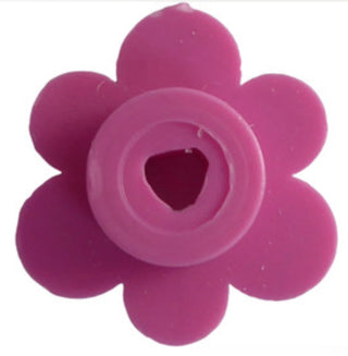 Plant Flower w/ Small Pin Hole, Part# 3742 Part LEGO® Dark Pink  