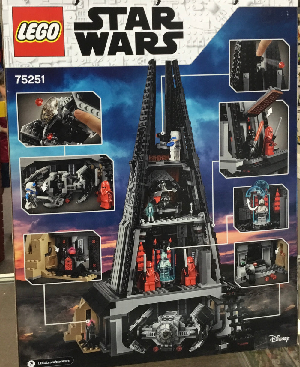 Darth Vader's Castle, 75251 Building Kit LEGO®   