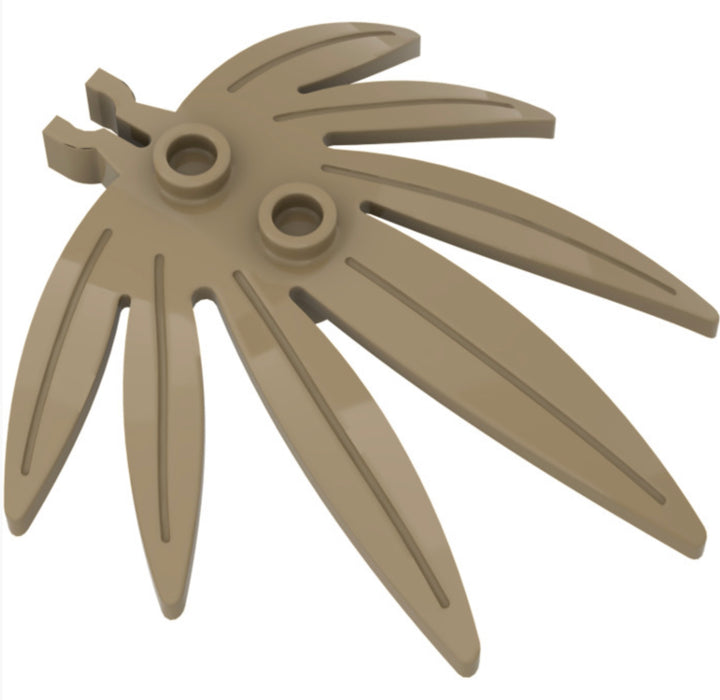 Plant Leaves 6x5 Swordleaf w/ Clip, Part #30239
