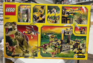 Lego 5887 dino defense hq sale