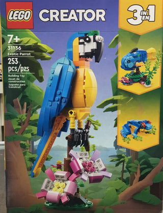 Exotic Parrot, 31136 Building Kit LEGO®   