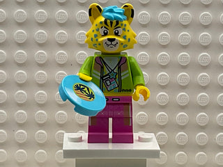 DJ Cheetah, vidbm01-4 Minifigure LEGO® With accessory only  