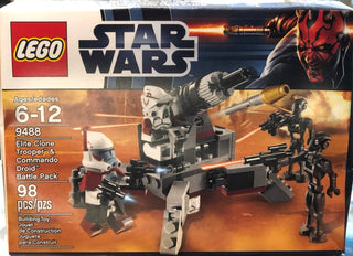 Elite Clone Trooper & Commando Droid Battle Pack, 9488-1 Building Kit LEGO®   