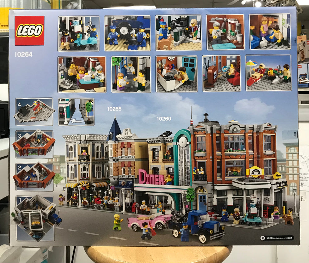 Corner Garage, 10264 Building Kit LEGO®   