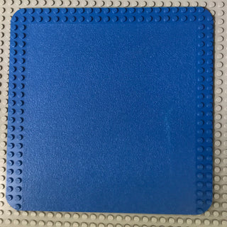 24x24 Baseplate with Studs on Edges Part LEGO® Blue  