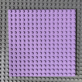 16x16 LEGO® Plate, Part# 91405 Part LEGO® Lavender  