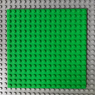 16x16 LEGO® Plate, Part# 91405 Part LEGO® Bright Green  
