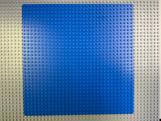 32x32 LEGO® Baseplate, Part# 3811 Part LEGO® Very Good - Blue  
