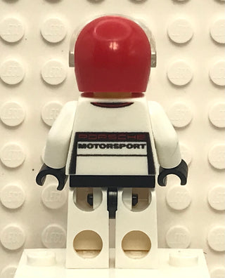 Porsche 911 GT Driver - Red Helmet, sc009 Minifigure LEGO®   