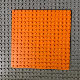 16x16 LEGO® Baseplate (3867) Part LEGO® Orange  