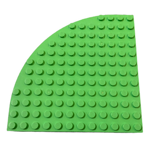 Pack of 2 12x12 Brick Round Corner Plate 6162 Atlanta Brick Co