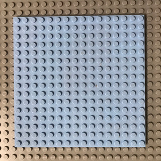 16x16 LEGO® Plate, Part# 91405 Part LEGO® Bright Light Blue  